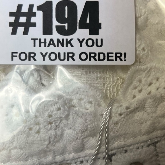 Simplee Dress White Lace Sleeveless Ruffled Floral Feminine Romantic Chic Size S - Picture 12 of 12